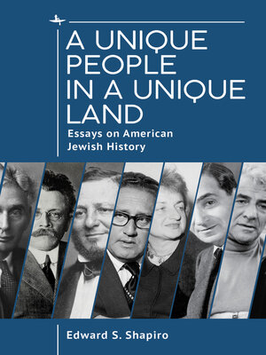 cover image of A Unique People in a Unique Land
